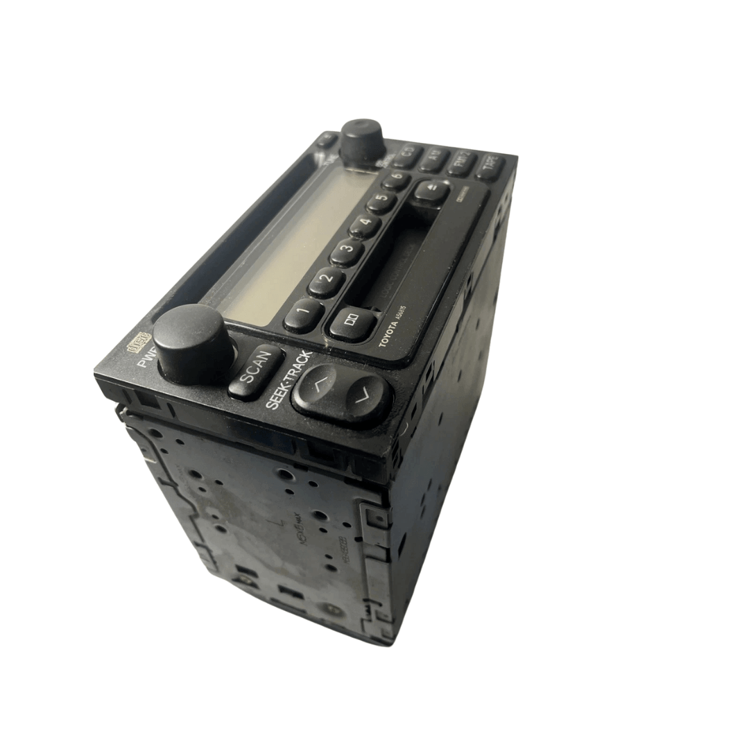 01 02 03 04 TOYOTA Tacoma Radio Stereo Tape CD Player A56815 OEM - used OEM part in excellent condition from GreenGears Auto