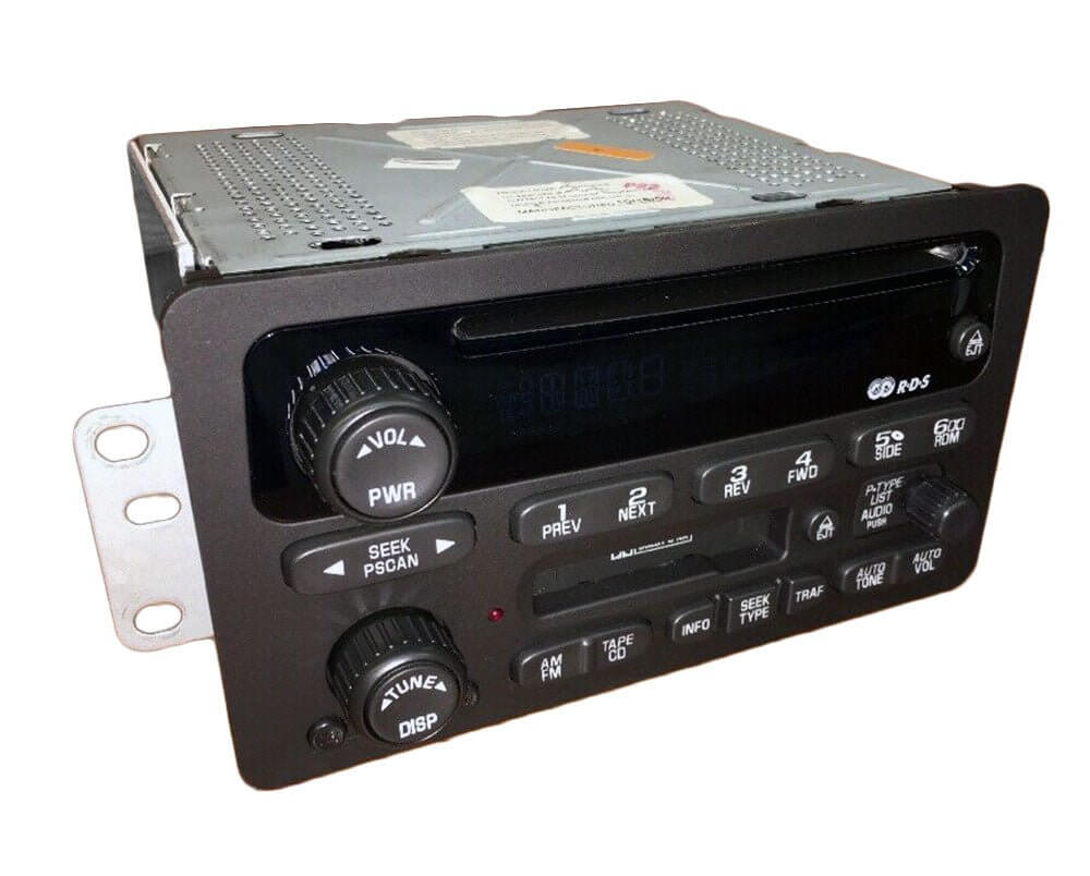 2003-2006 GMC Chevrolet OEM Factory RDS Stereo AM FM Radio 6 Disc Changer CD Player, used OEM part