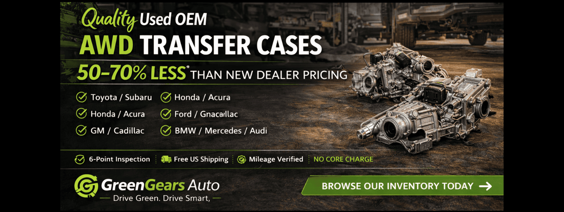 Top OEM Transfer Case Assemblies for AWD Vehicles