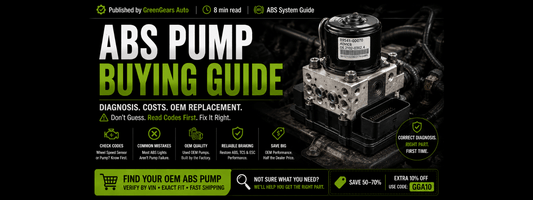 Used ABS Pump: How to Diagnose Failure and Buy the Right Replacement