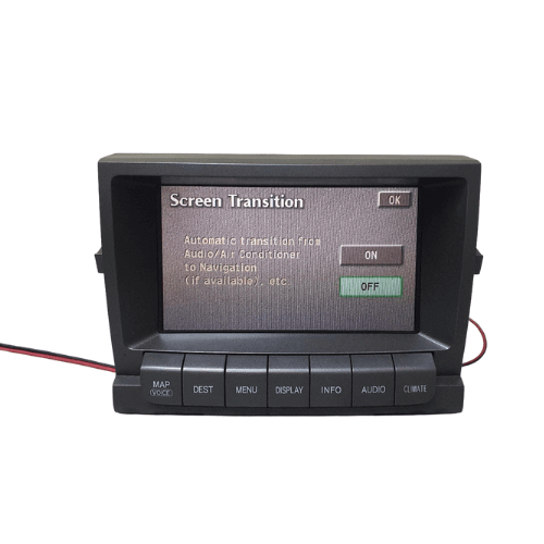 2003-2005 Lexus GX470 Multi Display Navigation screen 86111-60120 Oem used oem part in excellent condition