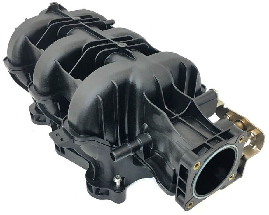 2005-2010 Ford Mustang 4.0L Engine Air Intake Manifold OEM used part, in excellent condition, tested for reliability by GreenGears Auto