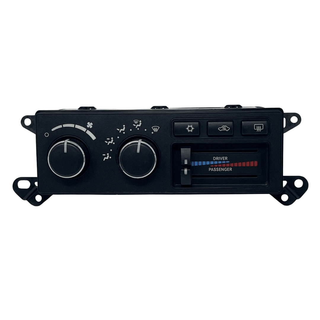 2006 06-07 DODGE RAM 1500 2500 CLIMATE CONTROL HVAC A/C DUAL ZONE TEMPERATURE used OEM part