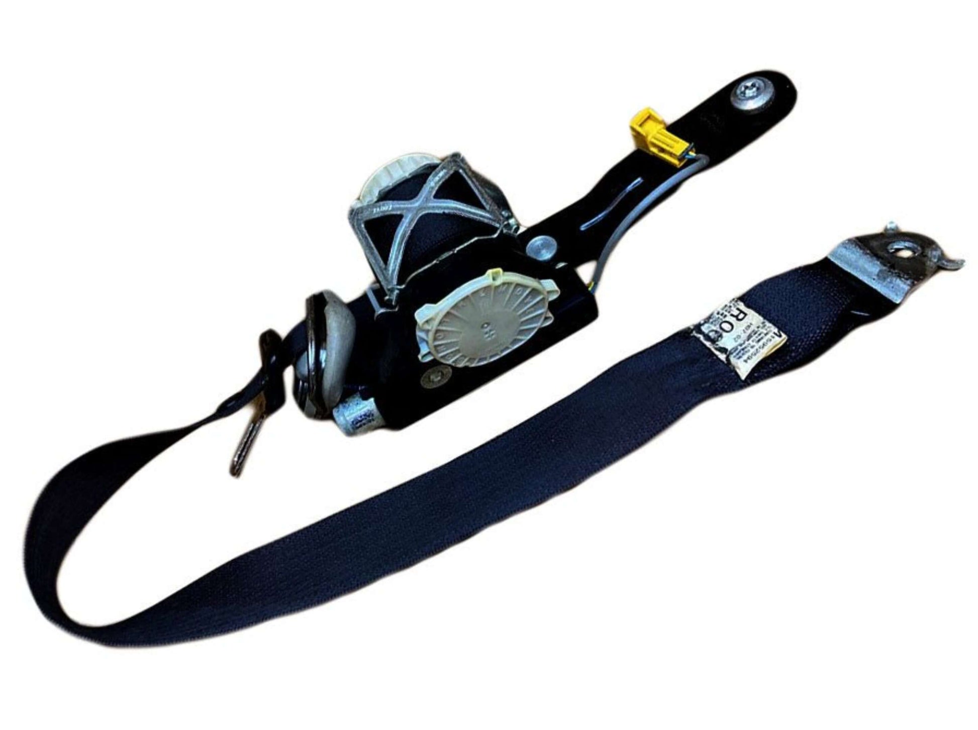 2007-2008 Cadillac Escalade Silverado Front Passenger Seat Belt Retractor Black OEM - used oem part