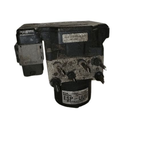 Used OEM 2007-2009 Kia Rondo ABS Anti Lock Brake Pump Module Assembly thru 3/30/09 suitable for replacement