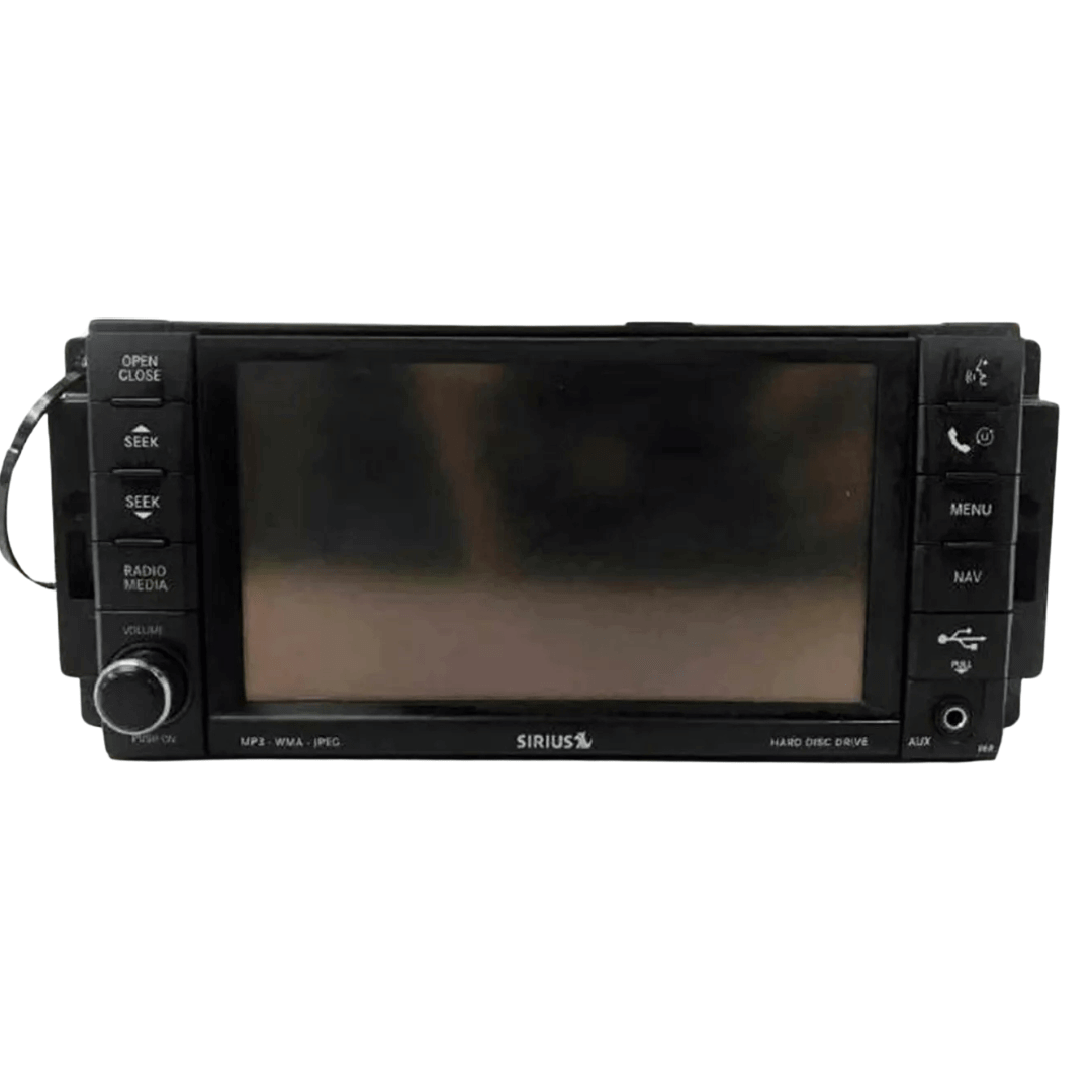 2008-2010 Jeep Grand Cherokee Radio AM FM DVD Player Receiver Navigation ID RER used OEM part