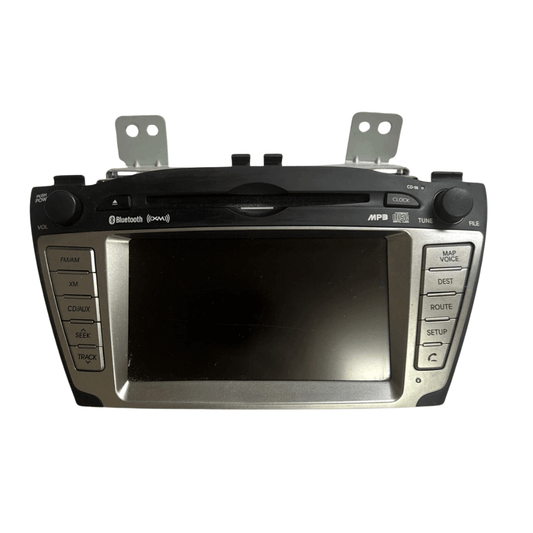 2010 - 2013 Hyundai Tucson OEM AM FM Radio Navigation Stereo XM MP3 CD Player used OEM part