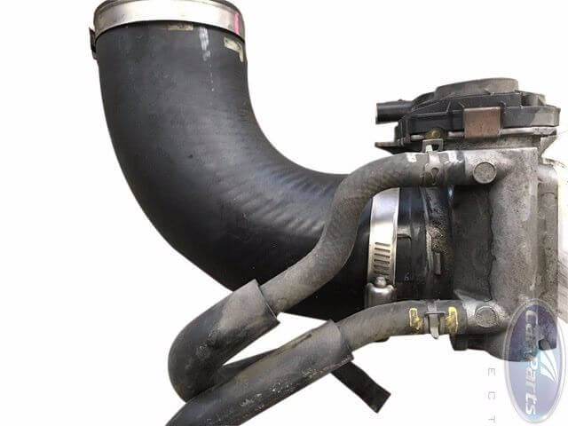 2003-2007 Mazda 3 5 6 Fuel Injection Throttle Body Valve Housing Assembly 04 05, used OEM part, rust-free, excellent condition