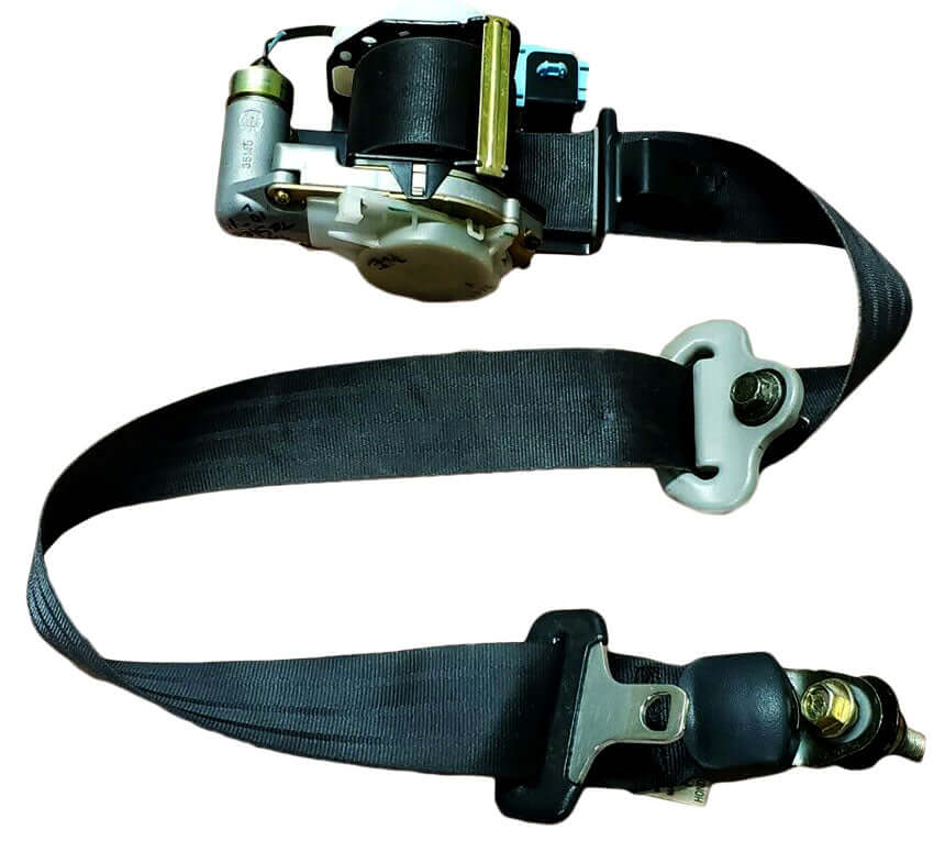 Used OEM 1999-2001 Honda CRV CR-V Front Left Driver Seat Belt Retractor Assembly Black OEM