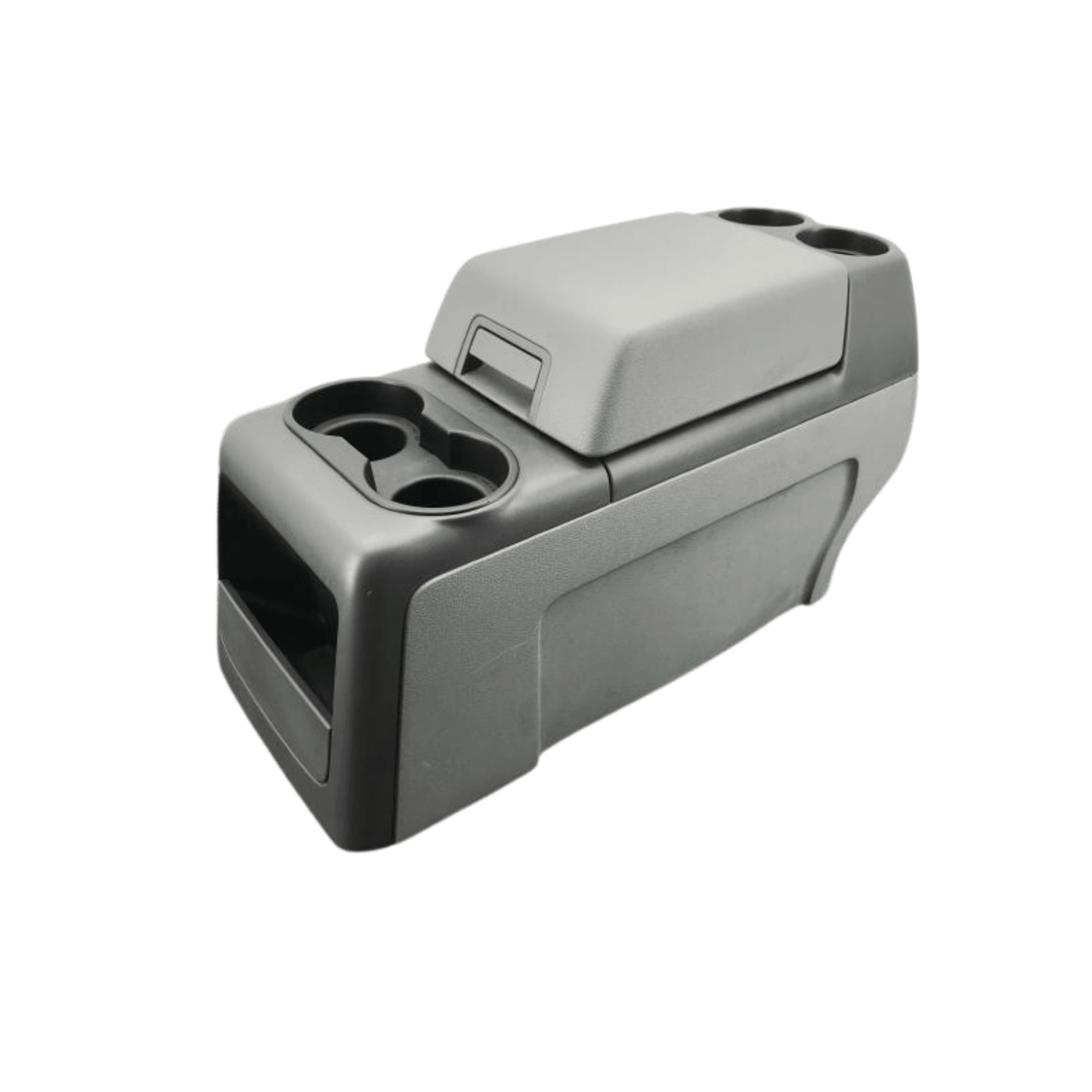 Used OEM 2004-2008 Ford F150 Pickup Column Shift Front Floor Full Console With Lid (GRY)